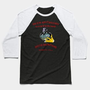 Salem Apothecary conjuring spells and potions since 1692 Baseball T-Shirt